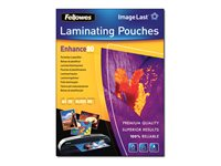 Fellowes ImageLast - 25-pack - transparent glansigt - A3 - lamineringsfickor 5396403