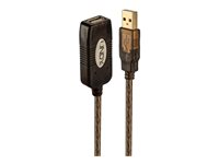 Lindy - USB-förlängningskabel - USB till USB - 20 m 42631