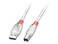 Lindy - USB-kabel - USB till USB typ B - 3 m 41754