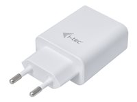 i-Tec strömadapter - 2 x USB CHARGER2A4W