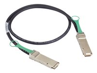 Black Box 40GBase direktkopplingskabel - 2 m - svart QSFP-H40G-CU2M-BB