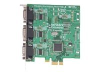 Brainboxes PX-431 - seriell adapter - PCIe - RS-232 x 3 PX-431