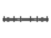 Multibrackets PRO Series M Wallmount Pro MBW3U Tilt 200 - konsol - för 3 LCD-bildskärmar - svart 7350073737048