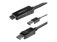 StarTech.com 3 m HDMI till DisplayPort-kabel - 4K 30 Hz - videokabel - DisplayPort / HDMI - 3 m HD2DPMM3M