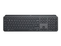 Logitech MX Keys - tangentbord - QWERTY - italiensk - grafit Inmatningsenhet 920-010247