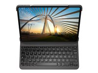 Logitech Slim Folio Pro - tangentbord och foliefodral - AZERTY - fransk Inmatningsenhet 920-009705