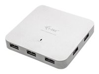 i-Tec USB-C Metal Charging HUB 7x USB 3.0 + Power Delivery 60W - hubb - 7 portar C31HUBMETAL7