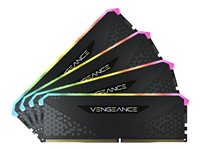 CORSAIR Vengeance RGB RS - DDR4 - sats - 32 GB: 4 x 8 GB - DIMM 288-pin - 3600 MHz / PC4-28800 - ej buffrad CMG32GX4M4D3600C18