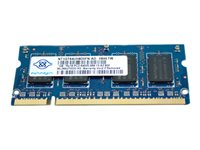 HP - DDR2 - modul - 1 GB - SO DIMM 200-pin - 800 MHz / PC2-6400 - ej buffrad 517843-001