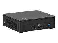 Intel Next Unit of Computing 13 Pro Kit - NUC13L3Ki3 - Slim Chassis Core i3 i3-1315U - 0 GB - ingen HDD RNUC13L3KI30002