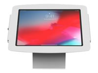 Compulocks iPad 10.2" Space Enclosure Counter Stand or Wall Mount hölje - för surfplatta - vit 101W102IPDSW