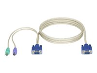 Black Box ServSwitch CPU cable - tangentbords-/video-/muskabel - 3 m EHN70001-0010