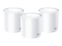 TP-Link Deco X60 - Wifi-system - Wi-Fi 6 - skrivbordsmodell DECO X60(3-PACK)