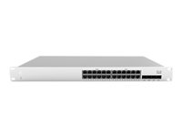 Cisco Meraki Cloud Managed MS210-24P - switch - 24 portar - Administrerad - rackmonterbar MS210-24P-HW