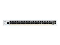 Cisco Catalyst 1000-48P-4X-L - switch - 48 portar - Administrerad - rackmonterbar C1000-48P-4X-L