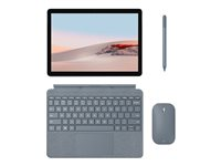 Microsoft Surface Go Type Cover - tangentbord - med pekdyna, accelerometer - Nordisk - isblå Inmatningsenhet KCT-00089