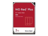 WD Red Plus WD30EFPX - hårddisk - 3 TB - SATA WD30EFPX