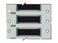 Brady PermaSleeve Wire Marking B-342 - fodral - matt - 500 stk - 50.8 x 11.15 mm PS-250-2-BK-S
