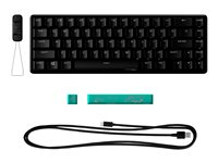 HyperX Alloy Origins 65 - tangentbord - QWERTY - amerikansk - svart Inmatningsenhet 56R64AA#ABA