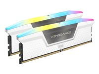 CORSAIR Vengeance RGB - DDR5 - sats - 64 GB: 2 x 32 GB - DIMM 288-pin - 5600 MHz / PC5-44800 CMH64GX5M2B5600C36W