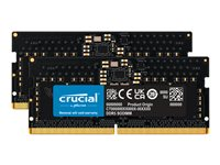 Crucial - DDR5 - sats - 16 GB: 2 x 8 GB - SO DIMM 262-pin - 5600 MHz / PC5-44800 CT2K8G56C46S5