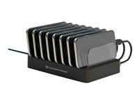 Conceptronic OZUL laddningsstation - 6 x USB, 2 x USB-C - 75 Watt OZUL02B