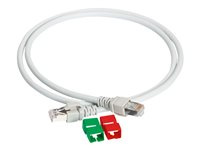 Schneider Actassi CL-MNC6A - patch-kabel - 1 m - grå VDIP181X46010