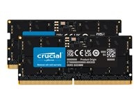 Crucial - DDR5 - sats - 32 GB: 2 x 16 GB - SO DIMM 262-pin - 5600 MHz / PC5-44800 CT2K16G56C46S5