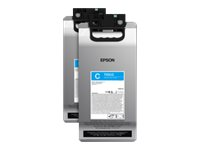 Epson T45U2 - 2-pack - cyan - original - bläckpatron C13T45U200