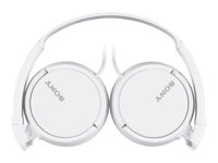 Sony MDR-ZX110AP - hörlurar med mikrofon MDRZX110APW.CE7