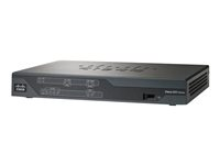 Cisco 886 VDSL/ADSL over ISDN Multi-mode Router - router - ISDN/DSL - Wi-Fi - skrivbordsmodell C886VA-K9