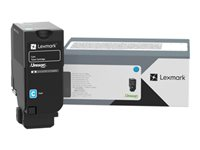 Lexmark - cyan - original - tonerkassett - LCCP 81C0X20