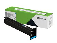 Lexmark - cyan - original - tonerkassett - LRP, LCCP 24B7578