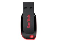 SanDisk Cruzer Blade - USB flash-enhet - 16 GB SDCZ50-016G-B35