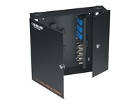 Black Box JPM400 Series Rackmount Fiber Enclosure Non-Locking - patchpanelhölje (3 slitsar) - 1U - 19"/23" JPM402A-R3