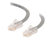 C2G Cat5e Non-Booted Unshielded (UTP) Network Crossover Patch Cable - övergångskabel - 50 cm - grå 83280