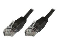 MicroConnect nätverkskabel - 2 m - svart V-UTP602SVP