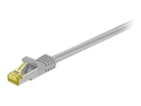 MicroConnect nätverkskabel - 25 cm - grå SFTP70025