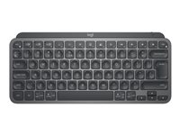 Logitech MX Keys Mini Combo for Business - sats med tangentbord och mus - AZERTY - fransk - grafit Inmatningsenhet 920-011055