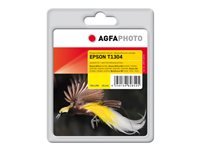 AgfaPhoto - gul - kompatibel - bläckpatron (alternativ för: Epson C13T13044010, Epson T1304) APET130YD