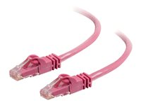 C2G Cat6 Booted Unshielded (UTP) Network Patch Cable - patch-kabel - 3 m - rosa 83591