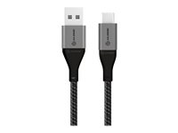 Alogic Super Ultra - USB typ C-kabel - 24 pin USB-C till USB - 1.5 m ULCA21.5-SGR