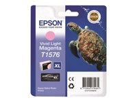 Epson T1576 - intensiv ljus magenta - original - bläckpatron C13T15764010