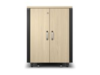 APC NetShelter - rack (horisontell) - ljudisolerad - 17U AR4017IA