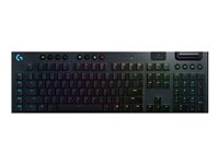 Logitech Gaming G915 - tangentbord - schweizisk - svart Inmatningsenhet 920-008905