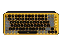 Logitech POP Keys - tangentbord - QWERTY - hela norden - blast Inmatningsenhet 920-010731