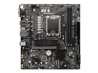 MSI PRO B660M-B DDR4 - moderkort - micro ATX - LGA1700-uttag - B660 PRO B660M-B DDR4