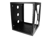 StarTech.com 12U Wall Mount Rack - Sideways Wall Mount IT Equipment Rack - Open Frame Wall Mount Data Rack (RK1219SIDEM) - skåp - 12U RK1219SIDEM