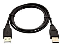 V7 - USB-kabel - USB till USB - 2 m V7USB2AA-02M-1E