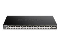 D-Link DGS 1250-52X - switch - 52 portar - smart - rackmonterbar DGS-1250-52X/E